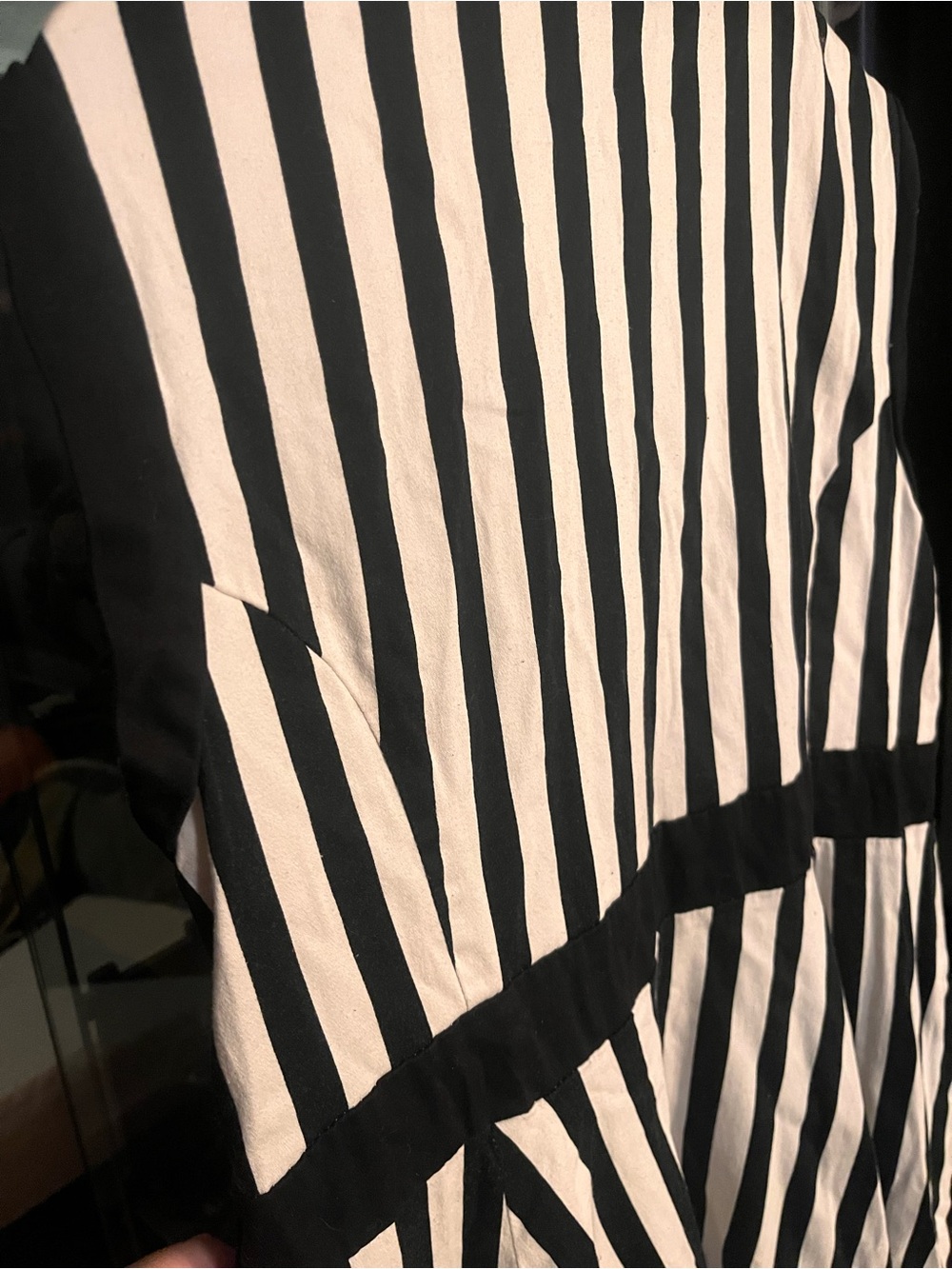 Striped Pin-Up Dress - Picture 3 of 5